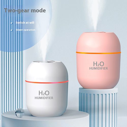 Air Humidifier Cute Aroma Diffuser With LED Night Light Cool Mist Humidifiers For Bedroom Home Car Plants Purifier Humificador Home Appliances
