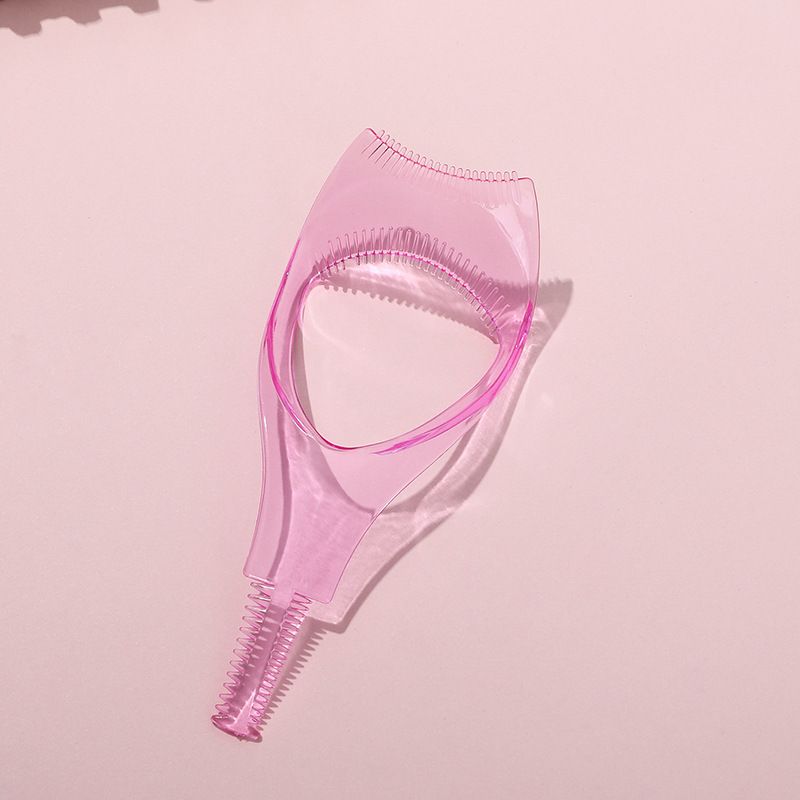 Eye Makeup 3 in 1 Mascara Eyeliner Applicator False Eyelash Flapper Makeup Tool Eyeliner Assist Eye Makeup Template Brush Eyelash Card Thrush Curling Novice Eye Flapper tool