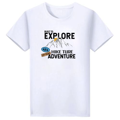 4 PCS T-Shirts Men Tops Tees Polos Male Clothing