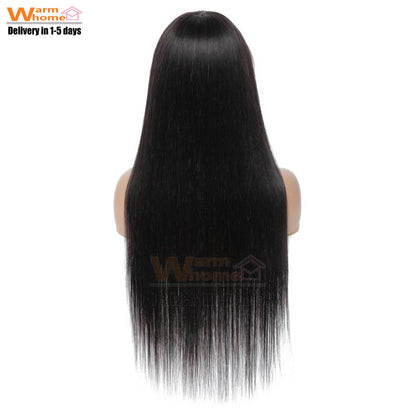 Premium 26inch Bangs Wigs Hair Synthetic Wigs Hair Ladies Long Straight Wigs for Black Women