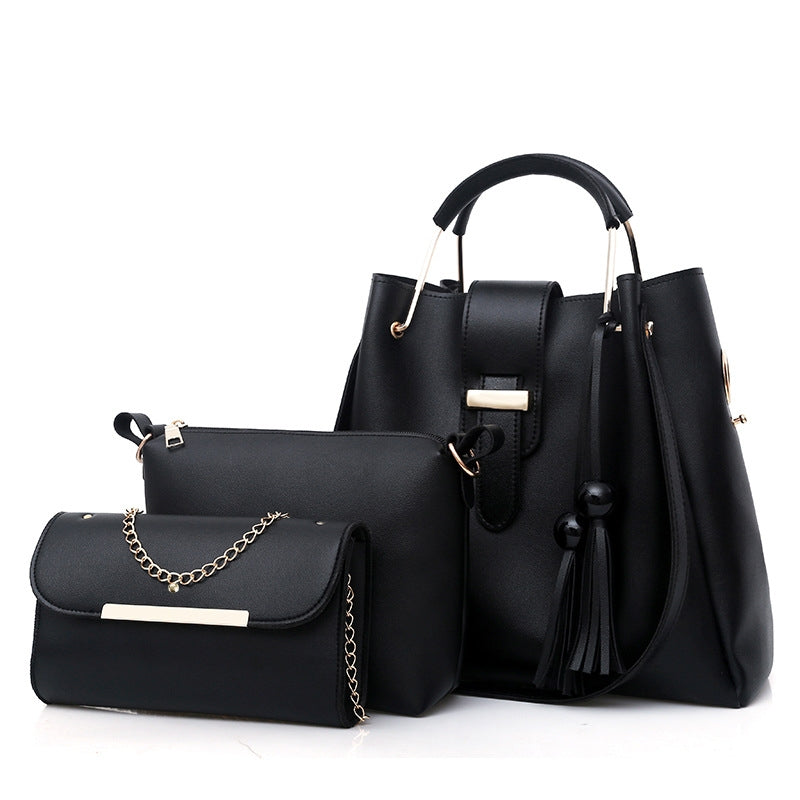 3PCS Women Bags Handbags Ladies Bags Purse Lady Bags Set Tote Bags Hobo Bags Promotio Big Discount