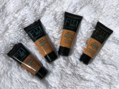 Micolor Fit Me Matte And Poreless Foundation Cream Face Makeup