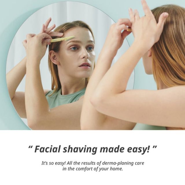 6PCs Eyebrow Razor, Hair Trimmer Shaver and Tough Up Tool, Facial Razor with Safety Cover, 6 Razors Set | Skincare Party Favors | Dermaplaning Tools Tinkle Thkie