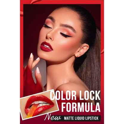 Non stick matte lip gloss set, long-lasting lip dye, cross-border makeup, lip gloss, matte lipstick, soft matte lip gloss