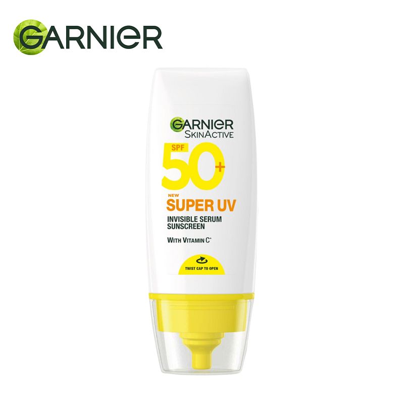【Discounted】Garnier Super UV Invisible Serum Sunscreen SPF 50 30ML