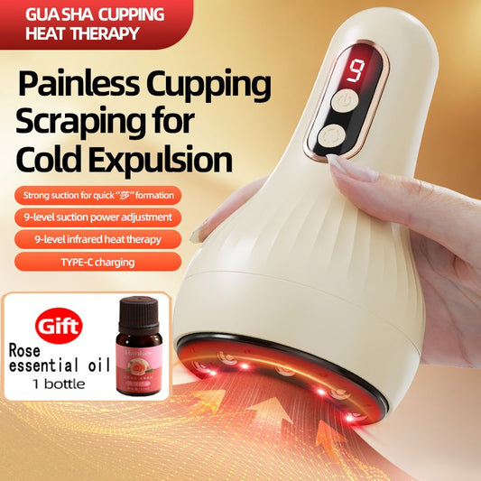 Massager Smart Electric Scraping Instrument Body massager Scraping and cupping device A massage device that takes care of your whole body Suitable for both men and women