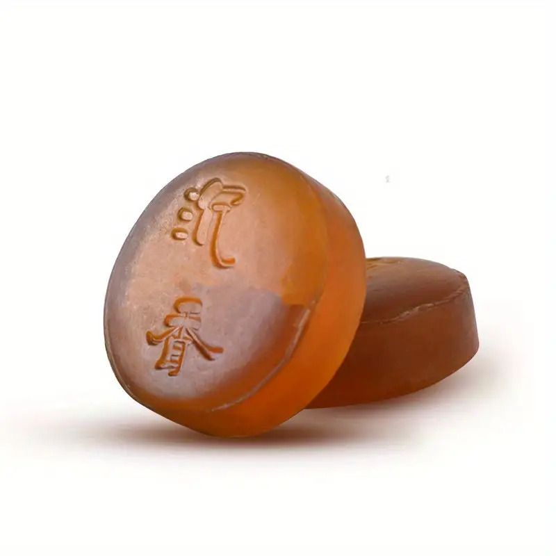 100g Natural Handmade Agarwood Soap with Foaming Net, Moisturizing, Formaldehyde Free, Olive Oil, Long-Lasting Fragrance, Glycerin, Suitable for All Skin Types