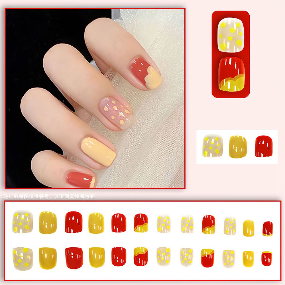 Manicure Fake nail nail sticker Nail patch Nail wear nail removable nail sticker Finished product can be reused