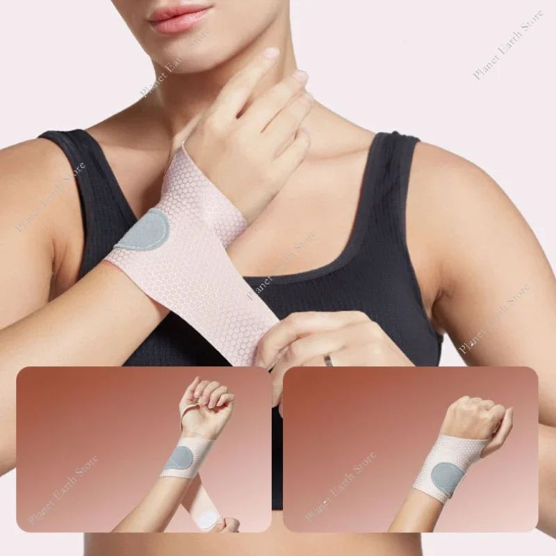 1Pc Adjustable Wrist Protector Gym Wristbands for Hands Pain Lightweight Wrist Support Fitness Sports Wrist Winding Fixation