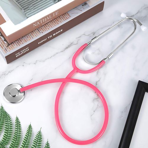 Portable Dual Head Stethoscope Professional Cardiology Medical Stethoscope Doctor Medical Equipment Device Student Vet Nurse