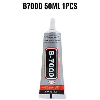 15ML 50ML 110ML B7000 Clear Contact Phone Repair Adhesive Universal Glass Plastic DIY Glue Multipurpose Jewelry Rhinestone Super Glue Cell Phone LCD Touch Screen Glue