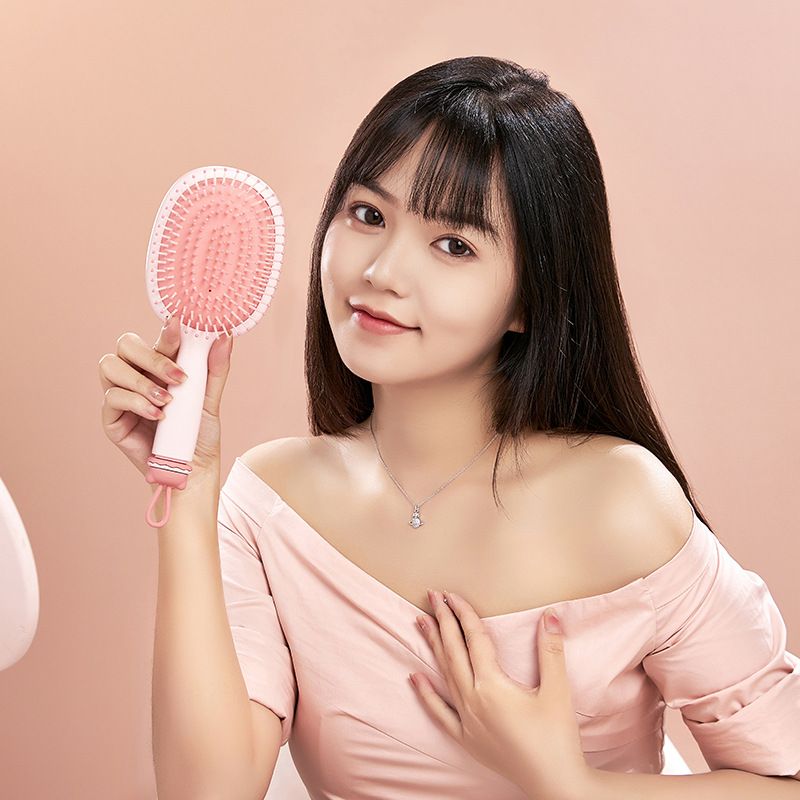 Hot selling fashionable long and wavy air cushion massage curly hair soft and massage hair comb brush Professional Service Air Cushion Comb Cute Fluffy Hair Detangle Massage Scalp Hair Comb For Women