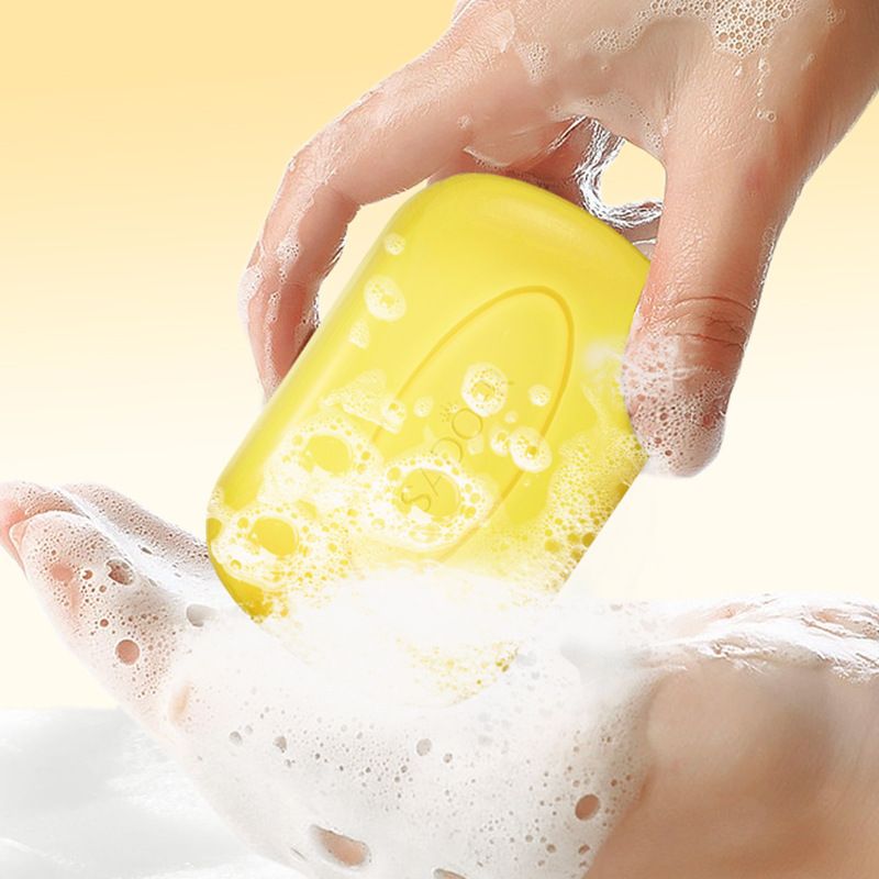 SADOER Sulfur Soap Mite Removal Soap, for Gentle Cleaning, Remove Acne and Smooth Skin
