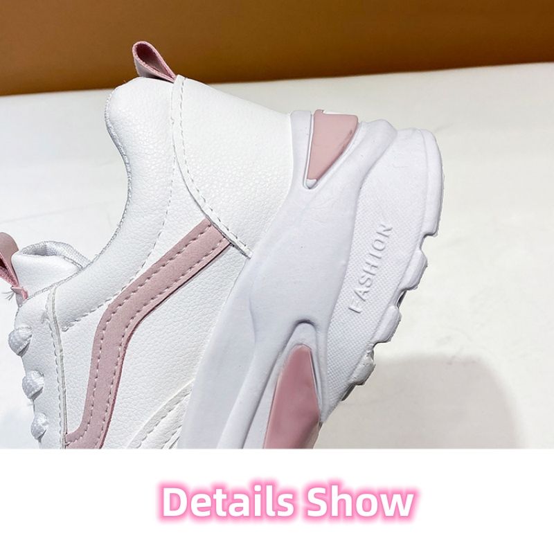 Ladies Shoes Women Shoes Sneakers Sport Shoes Athletic Old Dad Shoes Thick Sole Heightening Walking Shoes Breathable Casual Running Sneakers