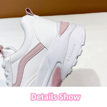 Ladies Shoes Women Shoes Sneakers Sport Shoes Athletic Old Dad Shoes Thick Sole Heightening Walking Shoes Breathable Casual Running Sneakers