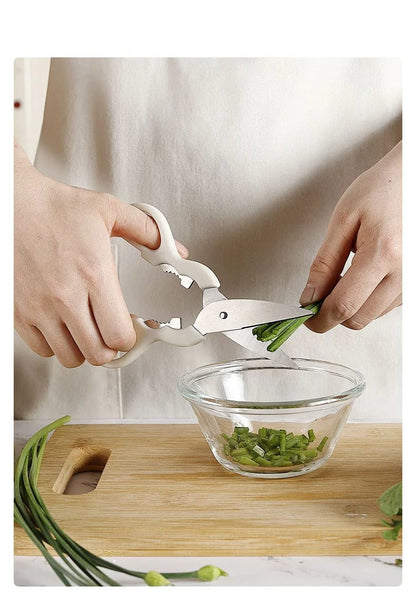 6PCS Kitchen Gadgets Set Stainless Steel Utensils Fruit And Vegetable Peeler Multiple-Function Gadgets Paring Knife Scissor