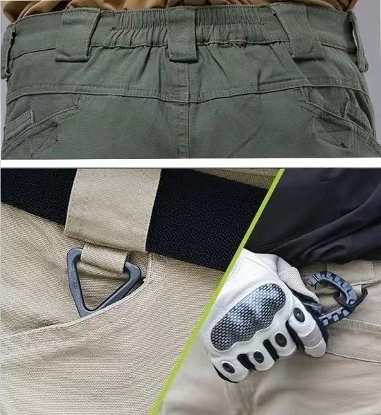 Tactical Men Pants Combat Trousers SWAT Army Military Pants Men Cargo Pants for Military Style Trousers Outdoor quick-drying pants Men's thin summer rush pants Elastic quick-drying pants Waterproof