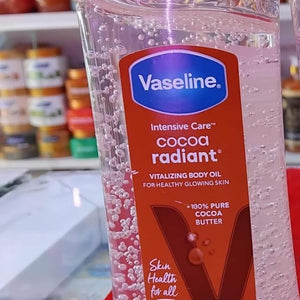 Vaseline Intensive Care Cocoa Radiant Vitalizing Body Oil for Glowing Skin