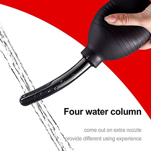 Enema Douche Clean 310ml Large Capacity Healthy Wash Flusher System for Men Women Made of Comfortable Silicone Anal Shower Reusable Vaginal And Anal Cleaner Home Tests Care