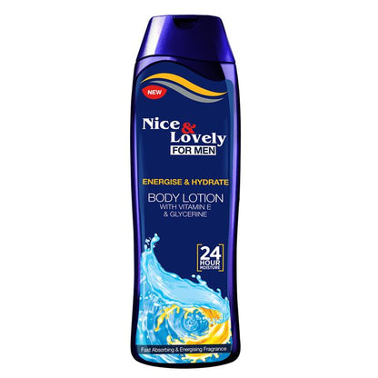 【Clearance Sale】Nice & Lovely Men Energise & Hydrate Body Lotion 400ml