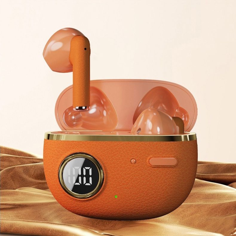 Wireless Bluetooth Earphones Long Battery Life Sports Bluetooth Earpods In-ear Stereo Waterproof Noise Cancelling Earbuds LED Display Compatible With Smartphones Computers And Laptops