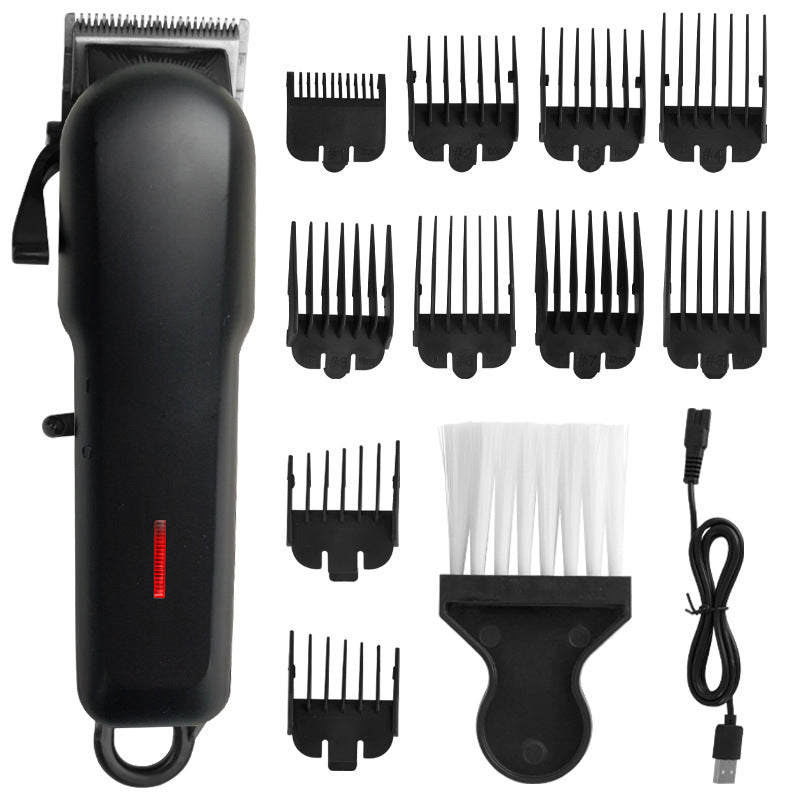 Hair Clipper Oil Head Electric Push Shear USB Charging Hair Trimmer for Men Women Household Travel Electric Barber Machine