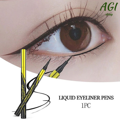 Eyeliner Pen Waterproof Long Lasting Eye Liner Pencil Quick Drying Not Bloom Natural Eyeliner Liquid Pen Cosmetic Tools Professional Makeup