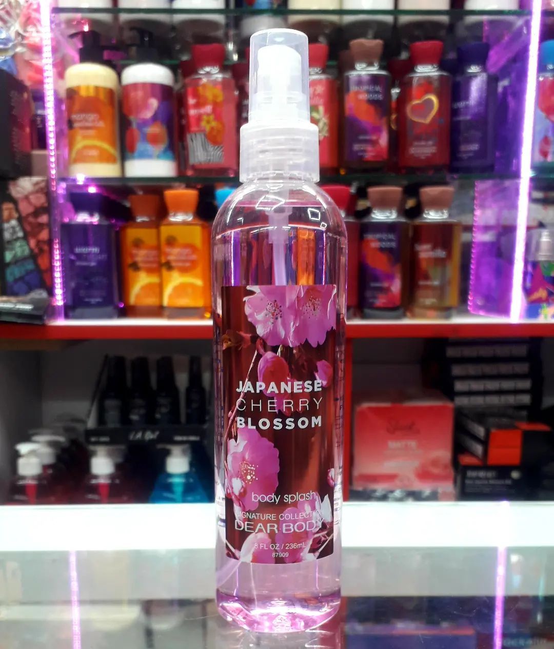 My Dear Body Japanese Cherry Blossom Shower Gel, Body Splash, Body Cream and Body Lotion Sweet Fresh Scent Keep Fresh Body Washes 4 in 1 Signature Collection Body Luxuries