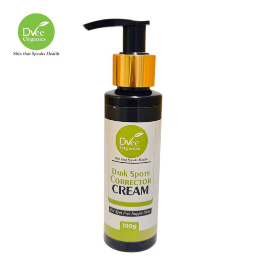 Dark Spots Corrector Cream - Dvee Organics - For Clearing Spots and Even Skin Tone