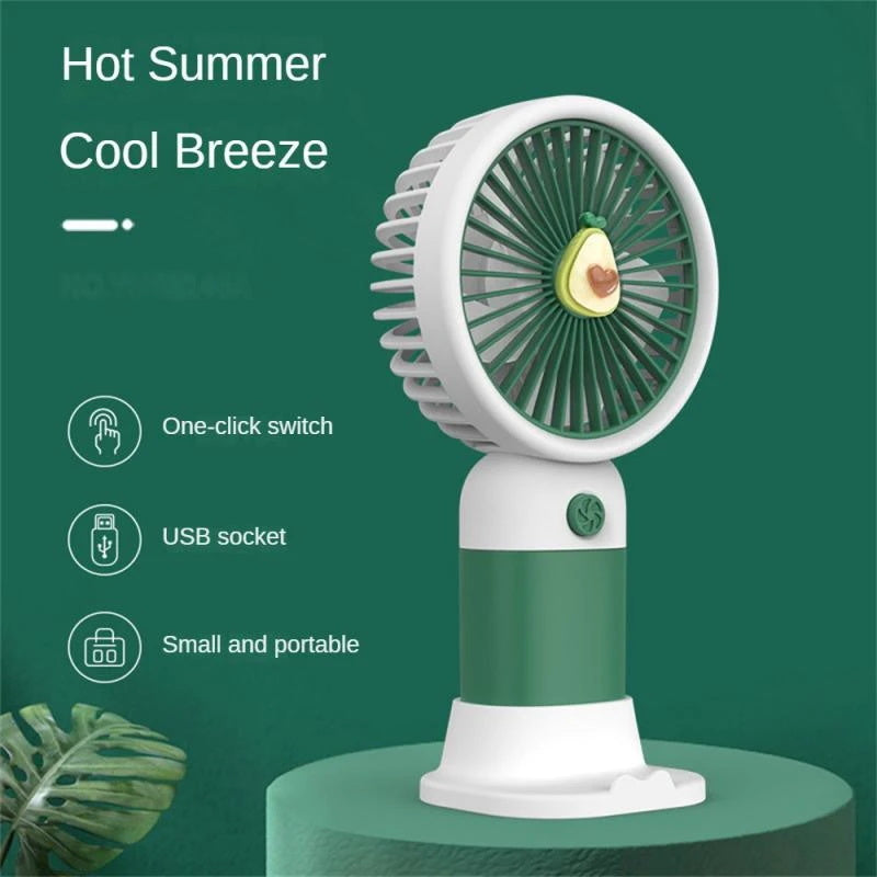 USB rechargeable Handheld fan Mini fruit Hand-held fan fashion Hand held fan portable Mini handy Fan