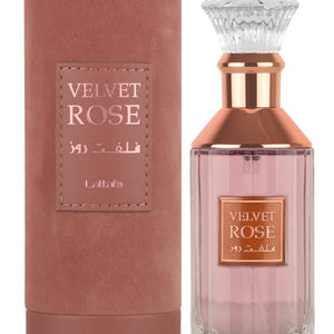 Velvet Rose for Unisex Eau de Parfum Spray, 100 ml by Lattafa Perfumes