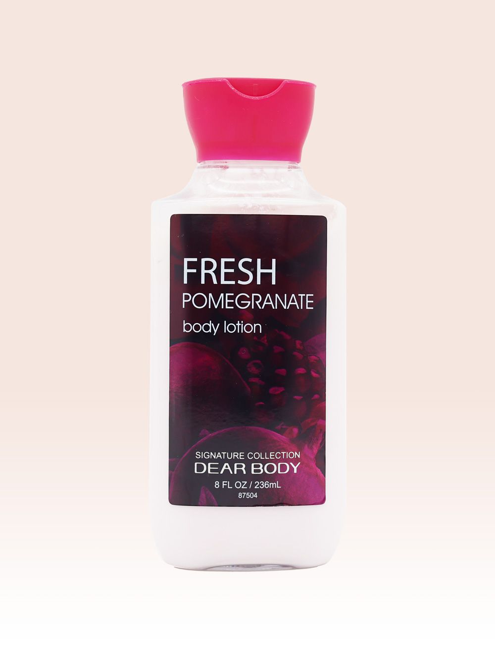 3 Pack My Dear Body Fresh Pomegranate Shower Gel, Body Cream and Pump Lotion Sweet Fresh Scent Keep Fresh Body Lotion Shower Gel Skin CareSignature Collection Body Luxuries