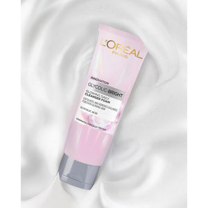 【Discounted】L'Oreal Paris GLYCOLIC BRIGHT FACE CLEANSER FOAM 100ML