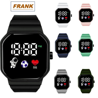 New Arrivals LED Sports Watches Bracelet Digital Watch Electronic Clock Casual Silicone Wristwatches Sport Wrist Watch For Man Woman Kids Gift