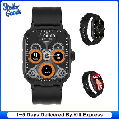 New Smart Watch Bluetooth Call Men And Women Outdoor Sports Smartwatch Digital Watch Heart Rate Blood Pressure Monitoring Fitness Bracelet Multiple Sports Modes