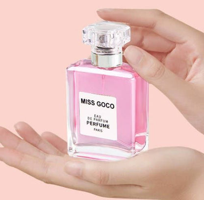 3pc 50ml Women Men Fragrances Long Lasting Perfume Deodorant Mademoiselle Fruity Floral Scent Parfum Spray Perfume Fast delivery within 1-5 days