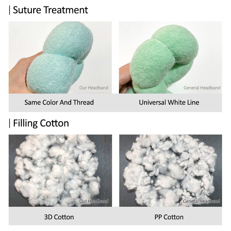 3pc set Spa Headband and Wristbands for Washing Face/makeup Absorbent Sponge and cuff Headband for Women's skin care routine Head band and Wrist bands pack