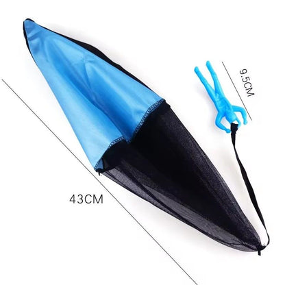 Hand Throwing Mini Soldier Camouflag Parachute for Kids Outdoor Toys Game Educational Flying Sport for Children