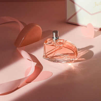 Valentine's Day Gift Perfume Lipstick Set Gift Box Love Shape Lasting Fragrance Valentine Gift