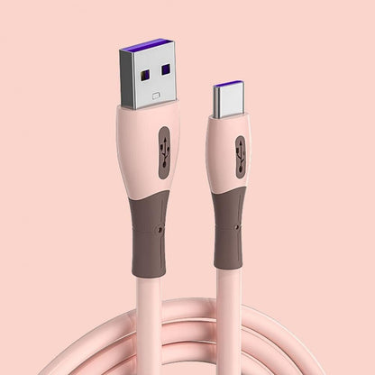 TYPE-C Data Cables Liquid silica gel charging cables Fast Charging data line For Android Phone Charger Cable High quality USB Data Cables