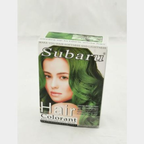 Subaru Hair Colorant - Green - Hair Color Coloring Dye