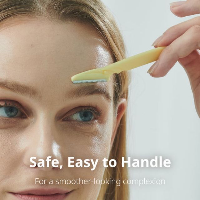 6PCs Eyebrow Razor, Hair Trimmer Shaver and Tough Up Tool, Facial Razor with Safety Cover, 6 Razors Set | Skincare Party Favors | Dermaplaning Tools Tinkle Thkie