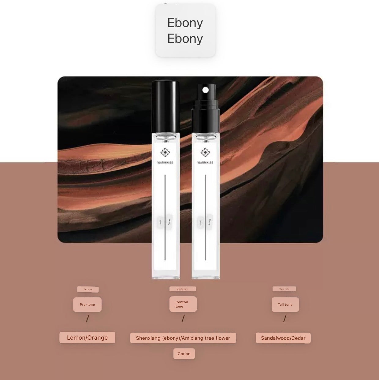 🔥WARMKISS/Chinese-style deep incense ebony modulation, lemon, flower extraction, long-lasting fragrance, use Chinese perfume, experience the beauty of Chinese women