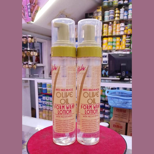 Two Vitale Olive Oil Anti-Breakage Foam Wrap Lotion (251ml)