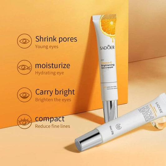 Vitamin c brightening eye cream