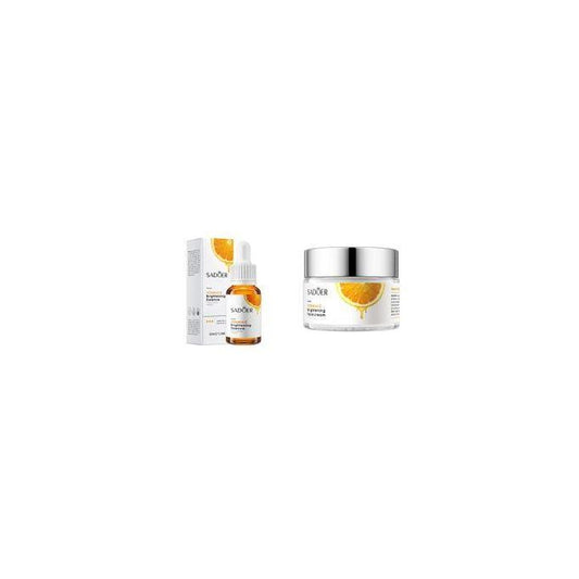 Vitamin C Brightening Serum + Vitamin C Face Cream