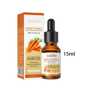 Vitamin C Carrot Face Brightening Skin Care Essence, Facial Serum