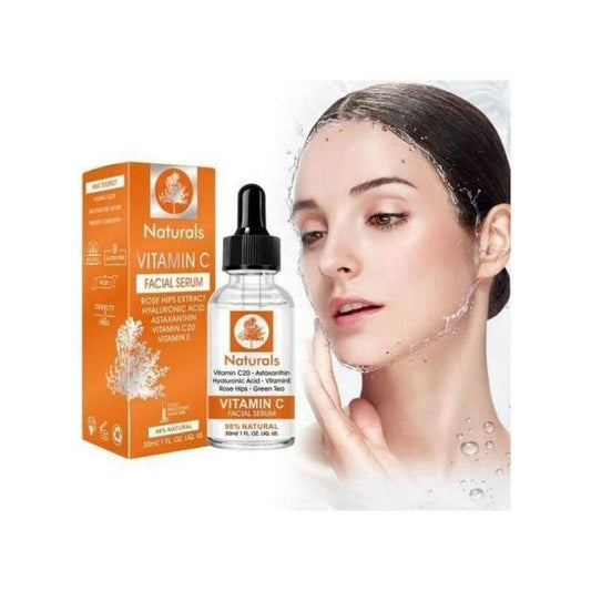 Vitamin C Facial Serum Rosehips Hyaluronic Acid Vitamin E
