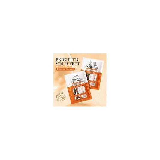 Vitamin C & Niacinamide Foot Mask Lightening Dark Feet & Whitening Very Moisturizing Foot Mask For Dark Knuckle Foot Mask 35g (two In The Pack)