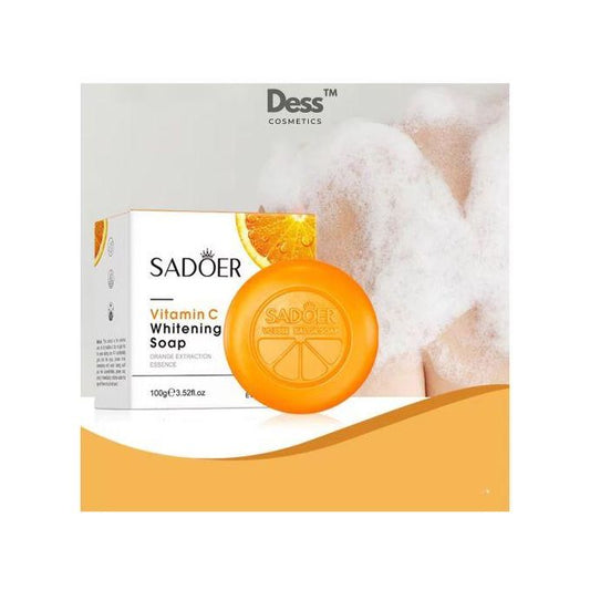 Vitamin C Soap for Underarm Cleaning, Handmade Soap Moisturizes and Improves Joints, Dark Yellow